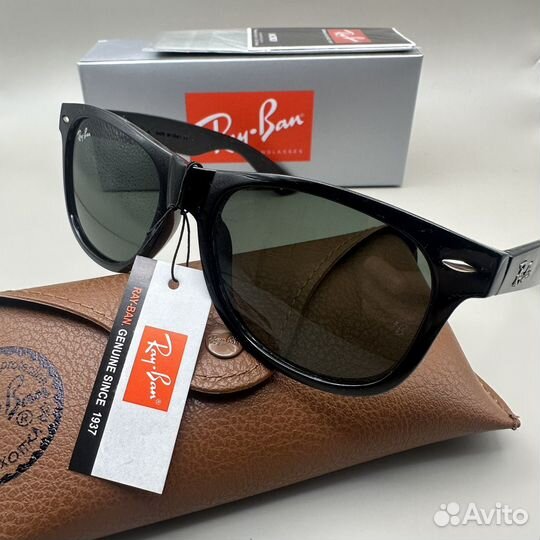 Очки ray ban wayfarer 2140 стекло