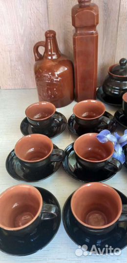 Посуда кухонная керамика. Ручная работа