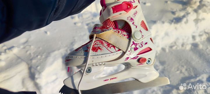 Коньки детские раздвижные 27 30 размер