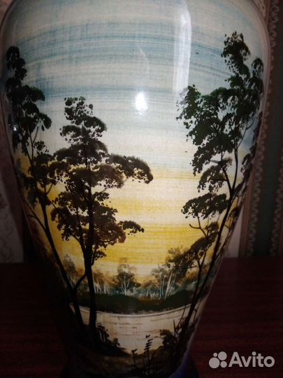 Керамическая ваза