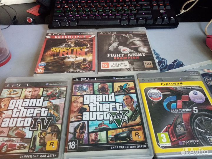 Продам диски на Playstation 3