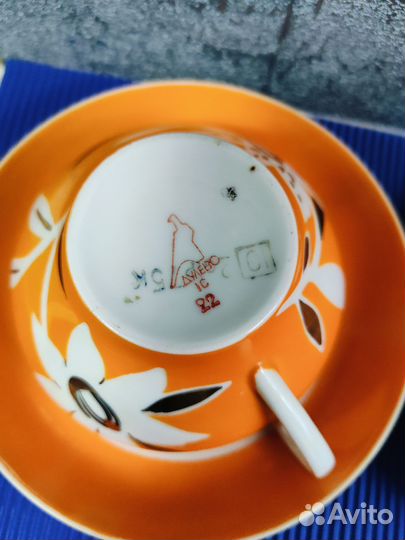 Две чайные пары. Дулево. СССР