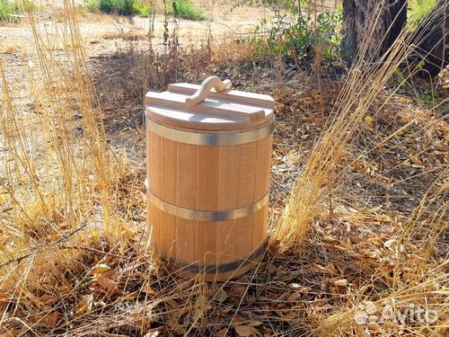 Кадка дубовая 20 литров