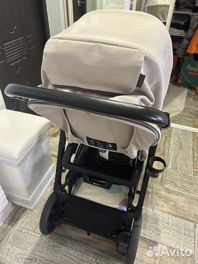 Италия.Коляска 2в1 Инглезина складывается с блоком