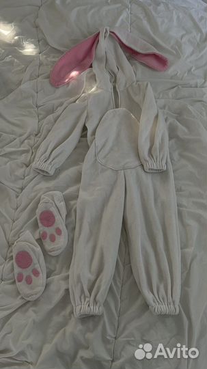 Кигуруми заяц костюм детский