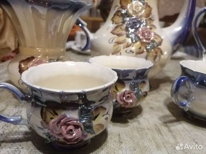 Сервиз Кисловодский фарфор кофейный новый