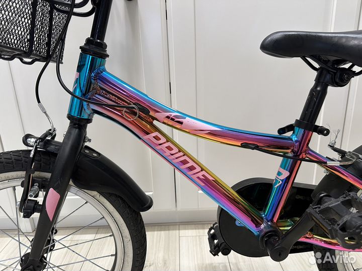 Продаю велосипед Novatrack 16” prime, металлик Б/У