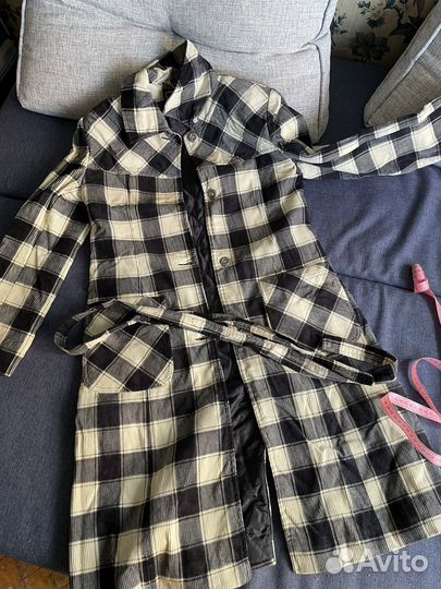 Утепленный Новый Плащ-пальто