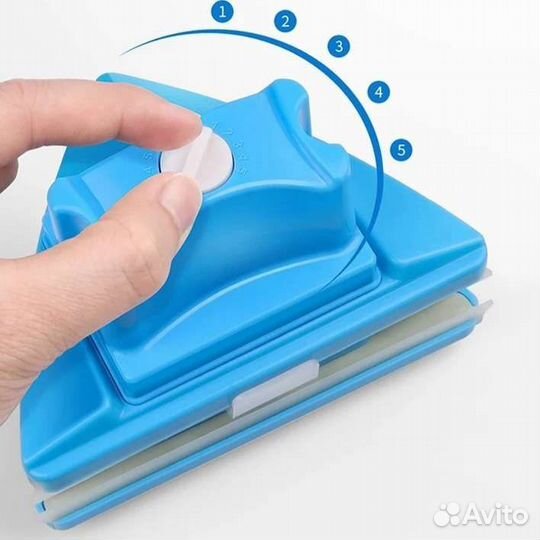 Магнитная щётка для мытья окон