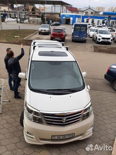 Багажник на крышу Toyota Alphard, Lux