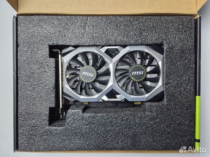 MSI GTX 1650 4Gb Пломба/Коробка