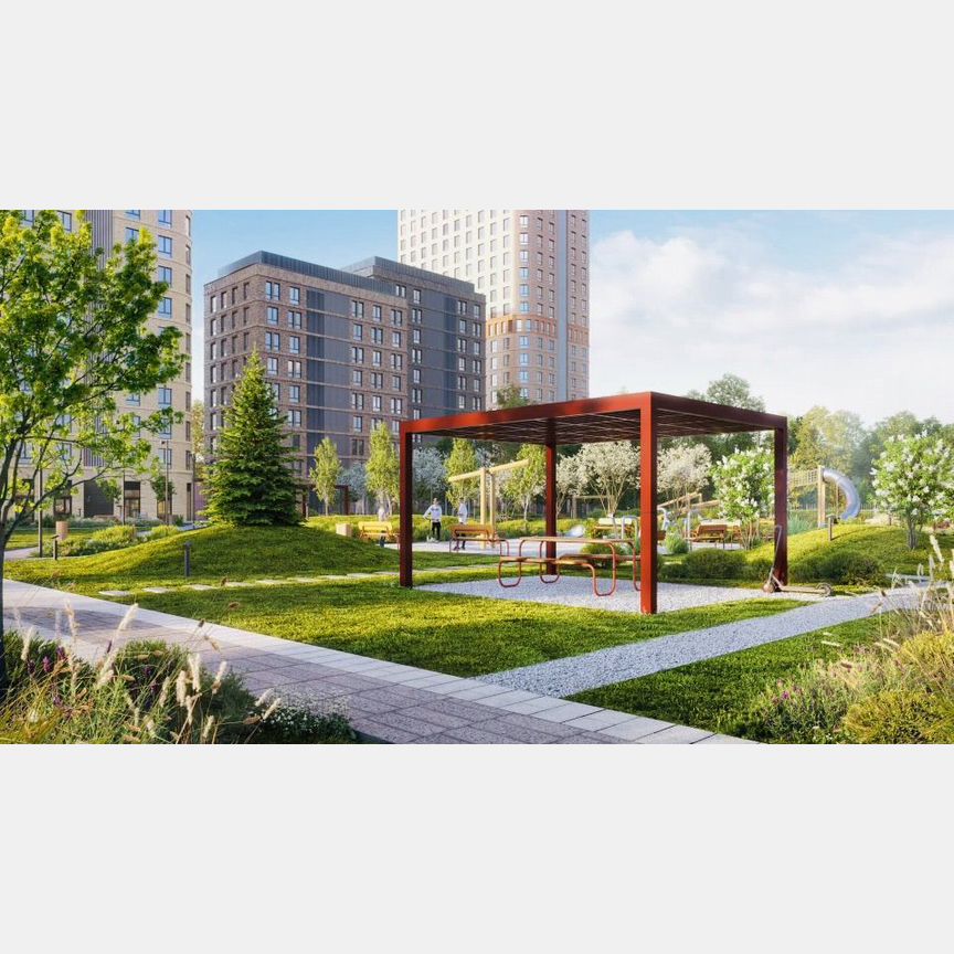 Квартира-студия, 22,1 м², 27/45 эт.