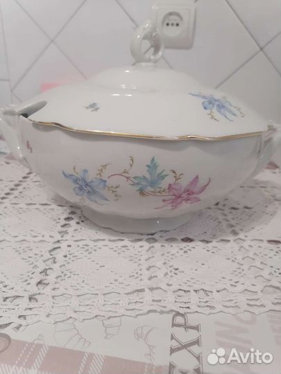 Супница большая 3 л Чехословакия