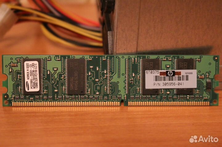 Оперативная память DDR1 128 MB