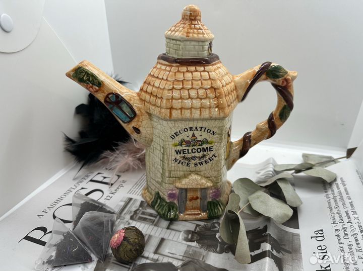 Керамический заварочный чайник 900мл