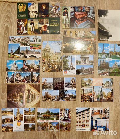 Почтовые карточки открытки СССР Европа города