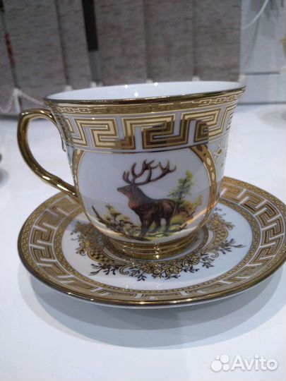 Чашка с блюдцем