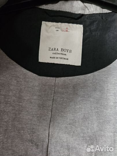 Верхняя одежда zara kids 116-122р