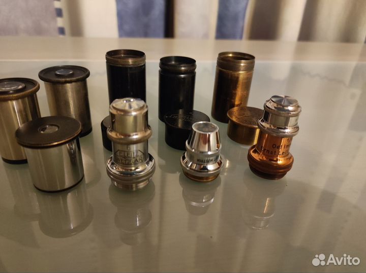 Leitz Reichert окуляр объектив