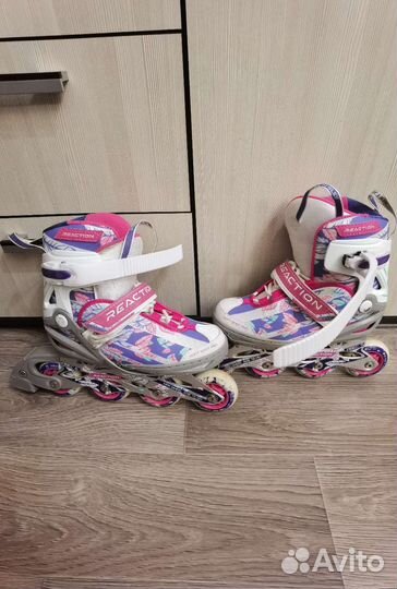 Роликовые коньки Reaction детские