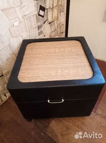 Тумба прикроватная, сундук- столик лофт 60/60см