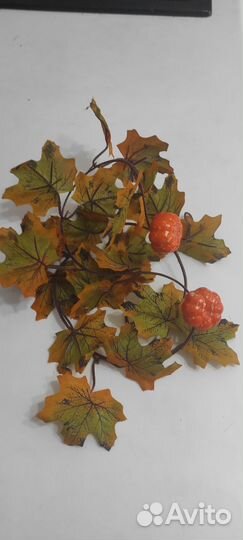Искусственные листья клена