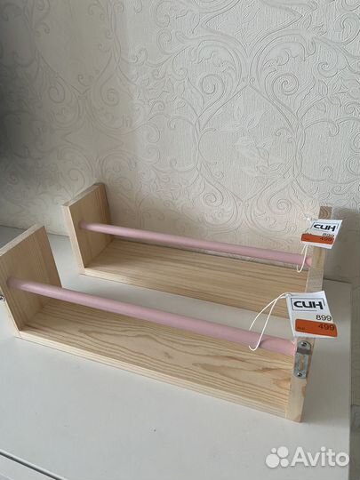 Полки монтессори сканди в детскую девочки