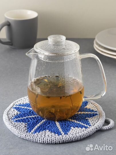 Вязаные прихватки