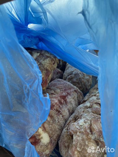 Куриные желудки очищенные на корм животным