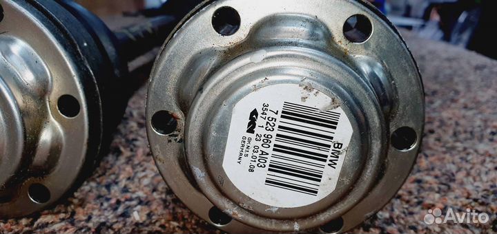 Приводной вал, задний BMW E92