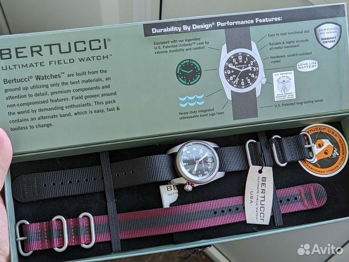 Bertucci A-2T super classic полевые титан