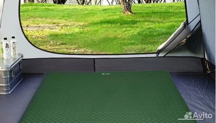 Коврик матрас самонадувающийся 198х150х5 см