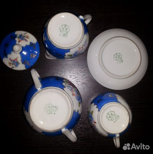 Фарфоровый чайный старин.сервиз Полонне 1953-1957г