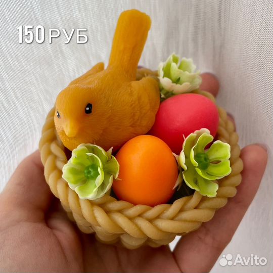 Подарок из мыла на пасху