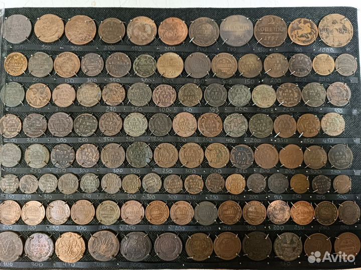 Медные монеты России до 1917 года