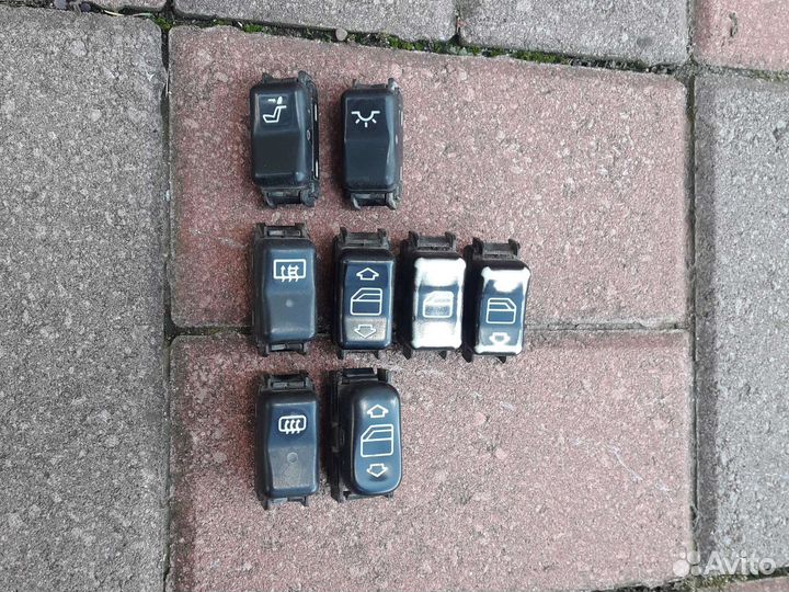 Кнопки Mercedes W140 W124 W220