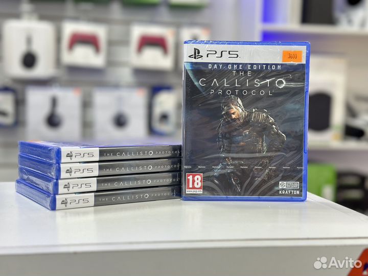 The callisto protocol ps5 новый. RUS. Диск