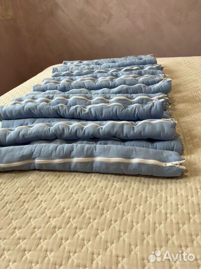 Фенс-бамперы бортики на детскую кроватку 24шт