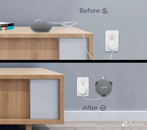 Кронштейн для Google Home mini / Amazon Echo Dot 3