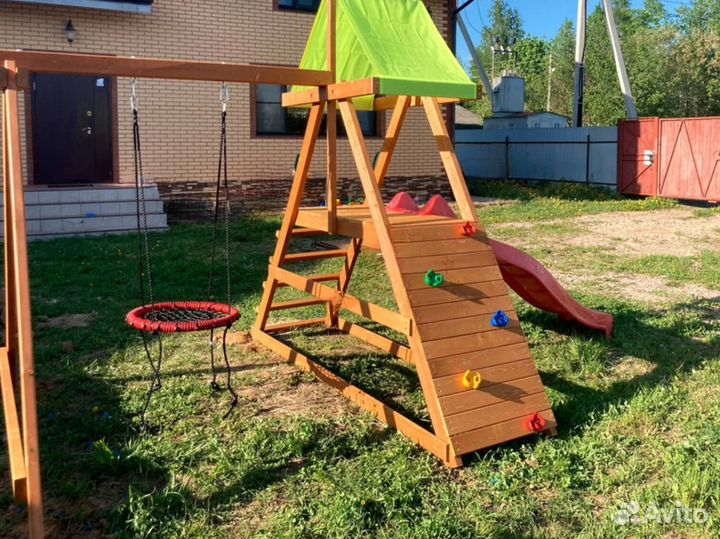 Площадка из клееного бруса