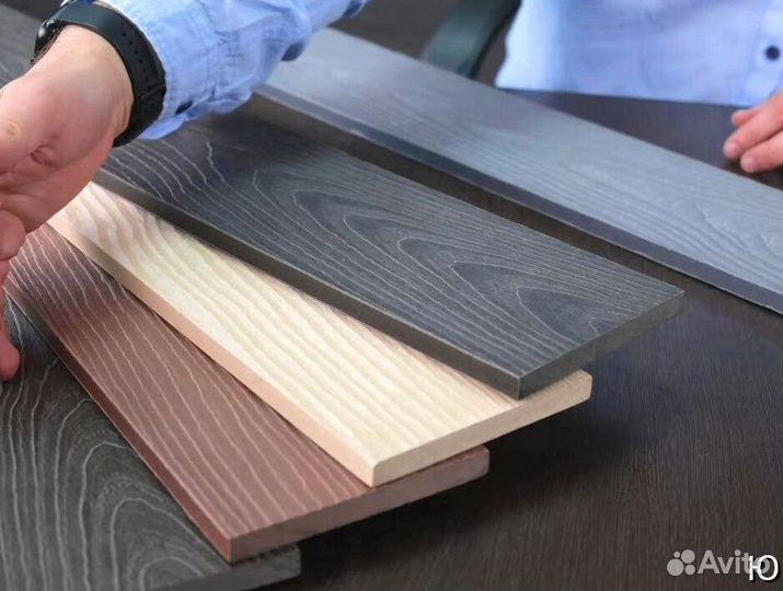 Террасная доска дпк брашированный вельвет
