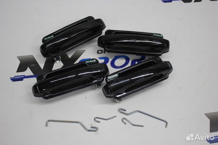 Евро ручки ваз 2107, 2105, 2104 черный глянец