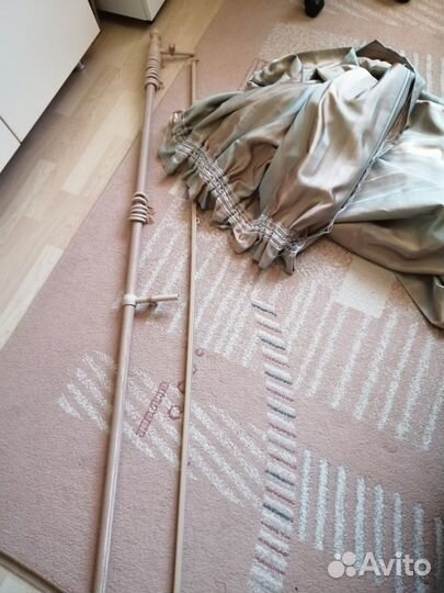 Карниз для штор металлический