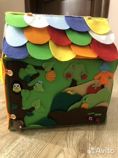 Развивающий игровой домик для детей