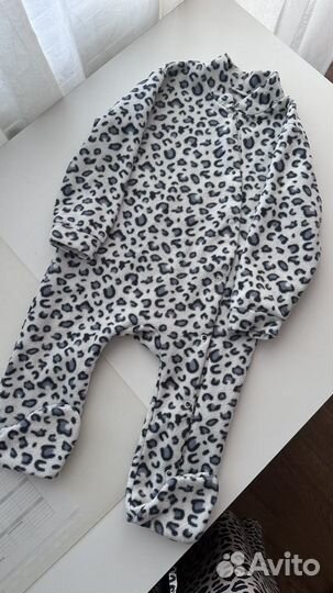 Флисовый комбинезон 80