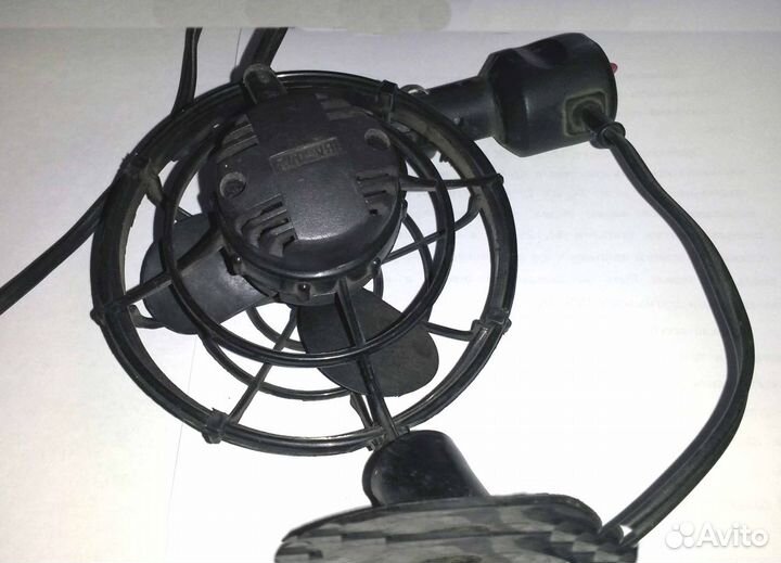 Вентилятор на присоске неисправный