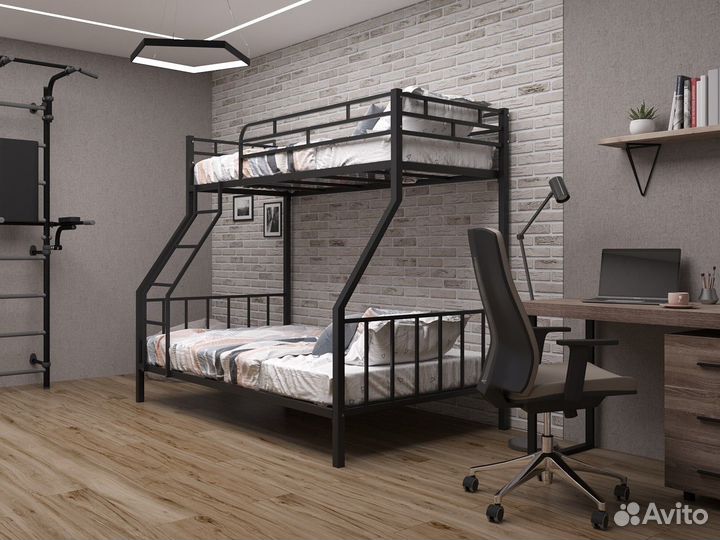 Кровать двухъярусная детская