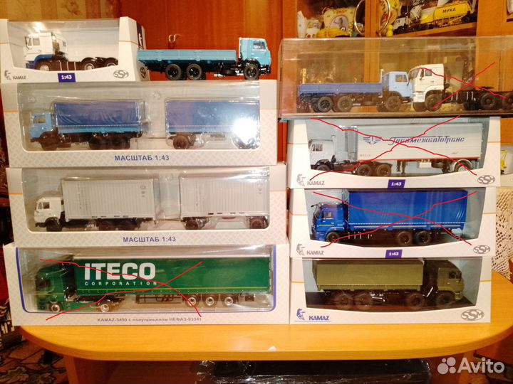 Модели Камазов