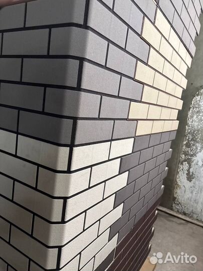 Фасадные термопанели под кирпич