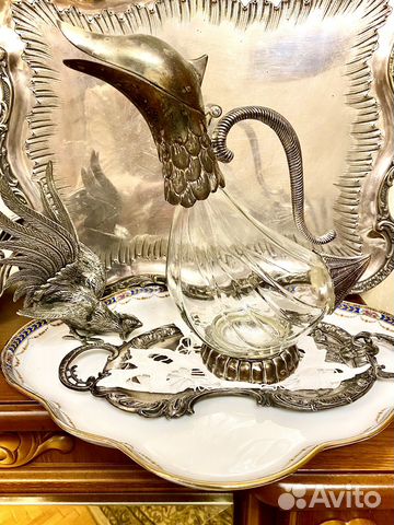 Старинный декантер Утка купить в Москве | Хобби и отдых | Авито